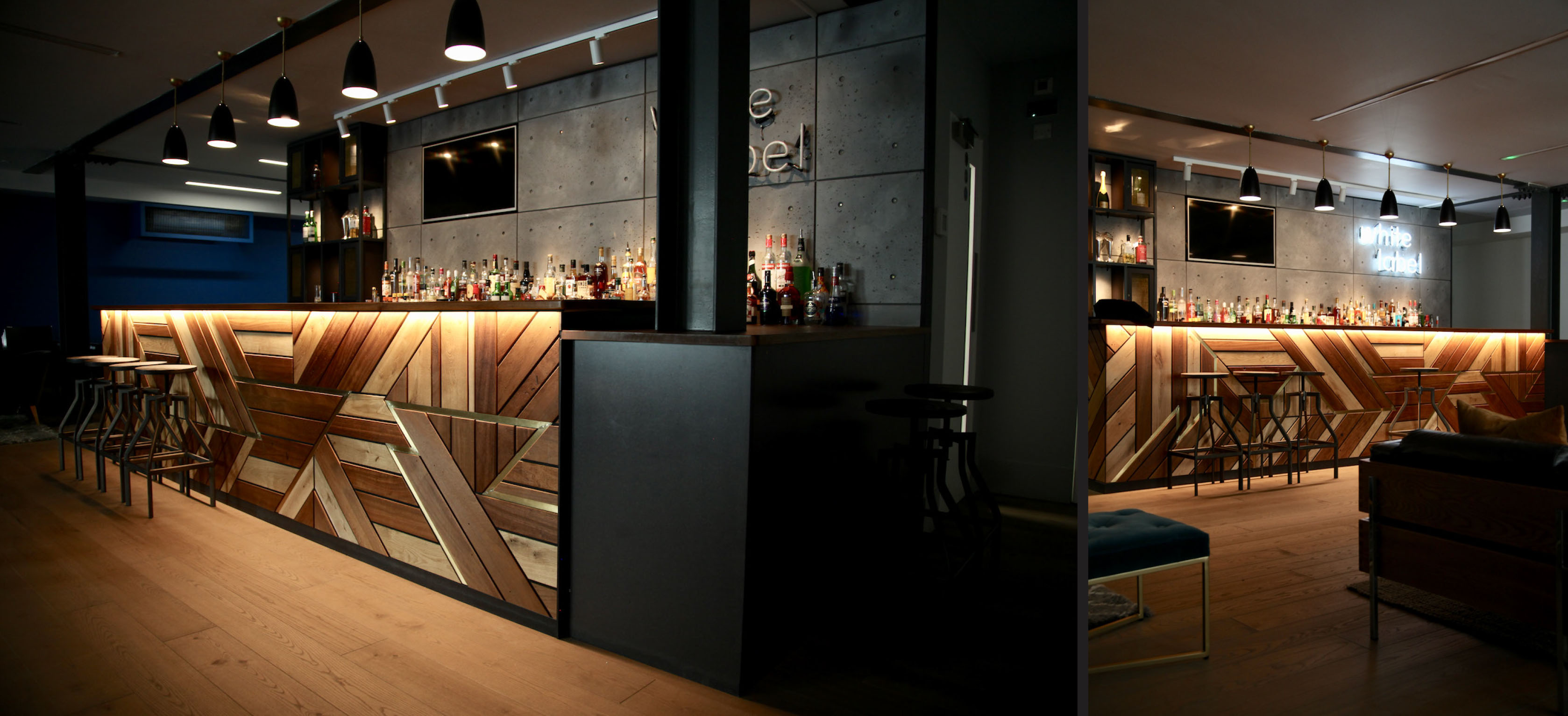 Office bar fit out. - smith+jakes