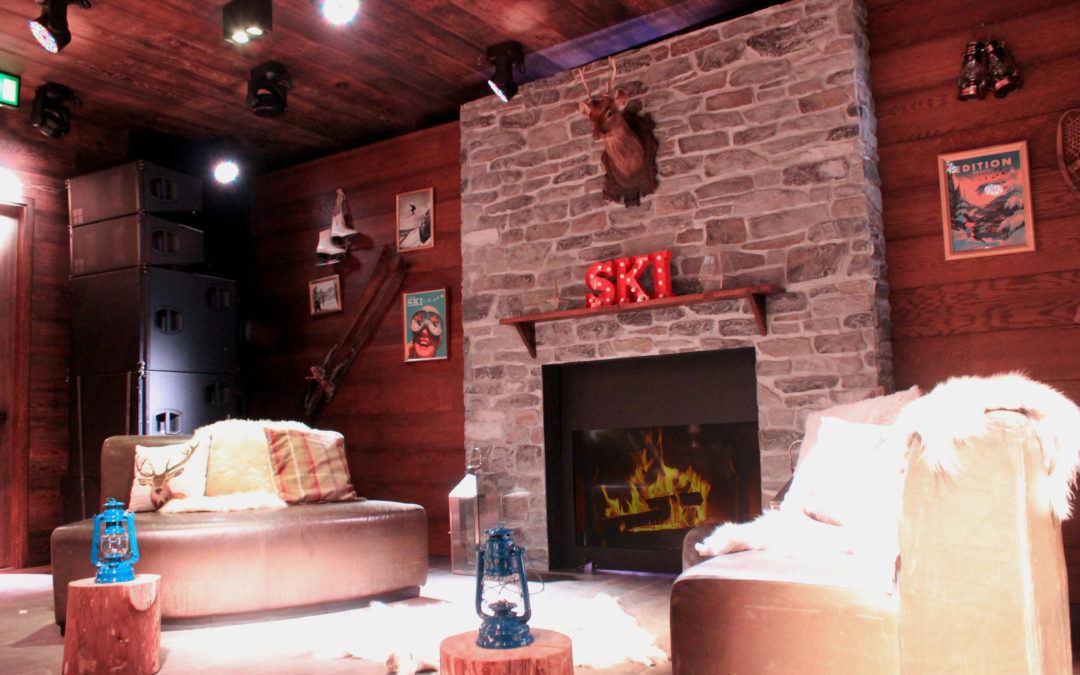 Ski Lodge Interior Set Build